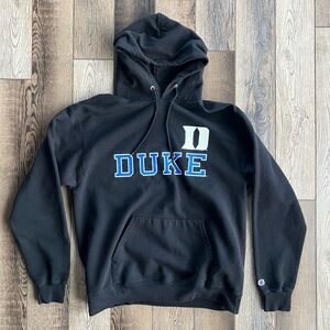 Champion Duke University Blue Devils Black Hoodie Adult Large
